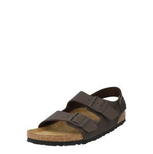 BIRKENSTOCK Sandále 'Milano'  tmavohnedá