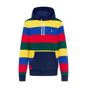 Polo Ralph Lauren Mikina  tmavomodrá / žltá / zelená / červená