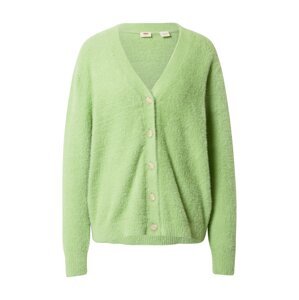 LEVI'S ® Kardigán 'Dad Cardigan'  svetlozelená