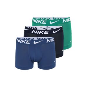 NIKE Športové nohavičky  tmavomodrá / nebesky modrá / svetlozelená / biela