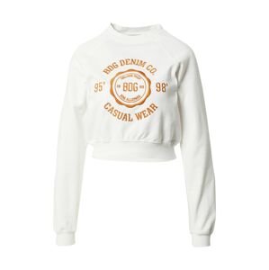 BDG Urban Outfitters Mikina  krémová / koňaková