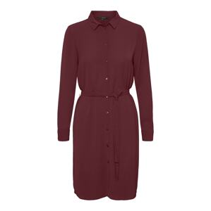 Vero Moda Tall Košeľové šaty 'SAGA'  purpurová