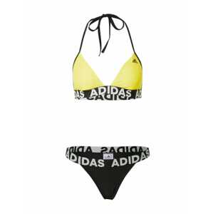 ADIDAS SPORTSWEAR Športové bikiny  horčicová / čierna / biela