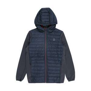 Jack & Jones Junior Prechodná bunda  námornícka modrá / červená / biela