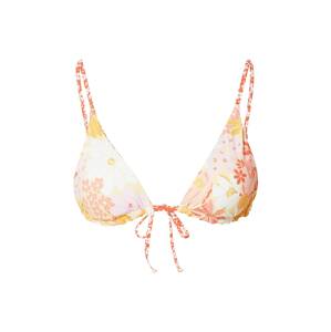 BILLABONG Bikinový top  oranžová / svetlooranžová / biela