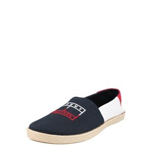 TOMMY HILFIGER Espadrilky  krémová / námornícka modrá / bordová