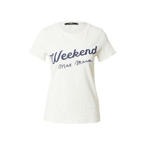 Weekend Max Mara Tričko 'CACAO'  krémová / námornícka modrá