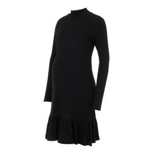 MAMALICIOUS Pletené šaty 'Rosina'  čierna
