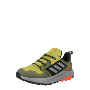 adidas Terrex Poltopánky  olivová / sivá / čierna / neónovo oranžová