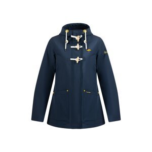 Schmuddelwedda Prechodný kabát  námornícka modrá / žltá / biela