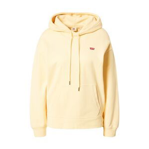 LEVI'S ® Mikina 'STANDARD HOODIE NEUTRALS'  svetložltá / červená