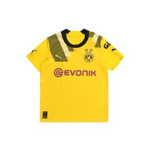 PUMA Funkčné tričko 'Borussia Dortmund 22/23'  žltá / zmiešané farby