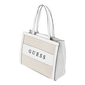 GUESS Shopper 'Salford'  krémová / biela