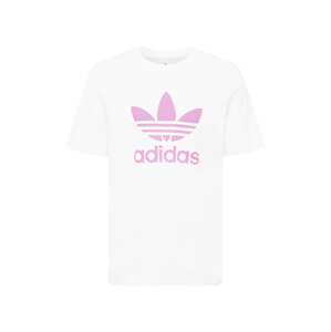 ADIDAS ORIGINALS Tričko  tmavofialová / biela