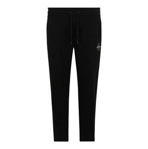 Calvin Klein Jeans Plus Nohavice  sivá / čierna / biela