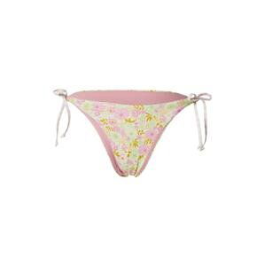 Hunkemöller Bikinové nohavičky 'Сheeky'  svetlozelená / fialová / marhuľová / biela