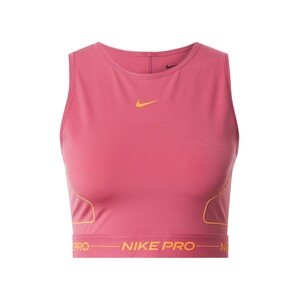 NIKE Športový top  oranžová / purpurová