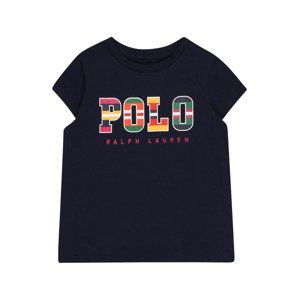 Polo Ralph Lauren Tričko  námornícka modrá / zelená / žltá / červená