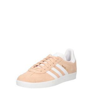 ADIDAS ORIGINALS Nízke tenisky 'Gazelle'  marhuľová / biela