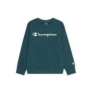 Champion Authentic Athletic Apparel Mikina  smaragdová / jasne červená / biela