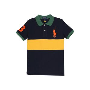 Polo Ralph Lauren Tričko  námornícka modrá / zelená / zlatá žltá / tmavooranžová