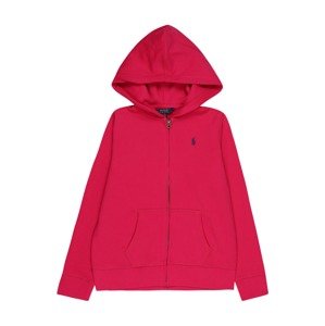 Polo Ralph Lauren Tepláková bunda  námornícka modrá / fuksia