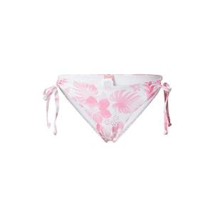 Hunkemöller Bikinové nohavičky 'Tropical'  svetloružová / biela