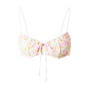 Hunkemöller Bikinový top 'Capri'  ružová / biela