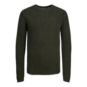 JACK & JONES Sveter 'Phil'  tmavozelená