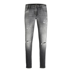 JACK & JONES Džínsy 'Liam Seal'  čierny denim