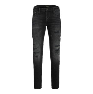 JACK & JONES Džínsy 'JJGlenn Blair'  čierny denim