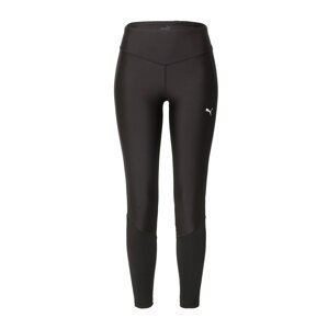 PUMA Športové nohavice 'Fit Eversculpt High Waist Tight'  čierna / biela