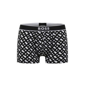 BOSS Black Boxerky  čierna / šedobiela