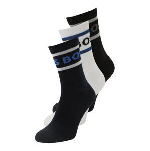 BOSS Black Ponožky  modrá / biela / čierna / sivá