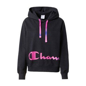 Champion Authentic Athletic Apparel Mikina  svetlomodrá / ružová / čierna