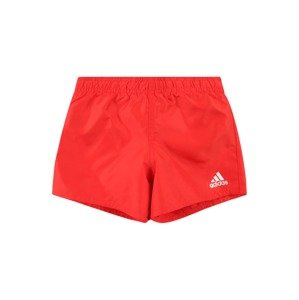 ADIDAS PERFORMANCE Športové plavky  červená / strieborná