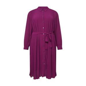 Zizzi Košeľové šaty  fialová