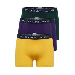 Polo Ralph Lauren Boxerky  žltá / tmavozelená / tmavofialová / tmavomodrá