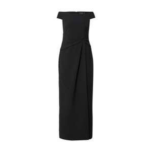 Lauren Ralph Lauren Večerné šaty 'SARAN'  čierna