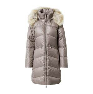 Calvin Klein Zimný kabát  svetlobéžová / mokka