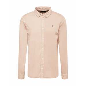 AllSaints Košeľa 'HAWTHORNE'  rosé / hnedá