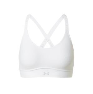 UNDER ARMOUR Športová podprsenka 'Infinity'  strieborná / biela