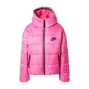 Nike Sportswear Zimná bunda  ružová / čierna