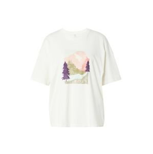 ROXY Funkčné tričko 'MISTER MOONLIGHT'  vaječná škrupina / zmiešané farby