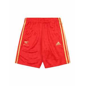 ADIDAS PERFORMANCE Športové nohavice 'SALAH'  červená / zlatá