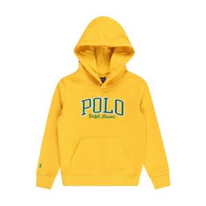 Polo Ralph Lauren Mikina  žltá / trávovo zelená / biela