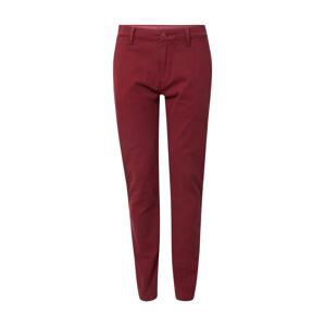 LEVI'S Chino nohavice  burgundská