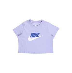 Nike Sportswear Tričko  námornícka modrá / orgovánová / biela