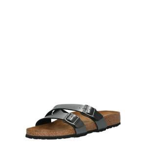 BIRKENSTOCK Šľapky 'Yao'  striebornosivá