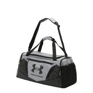 UNDER ARMOUR Športová taška 'Undeniable 5.0'  sivá / čierna